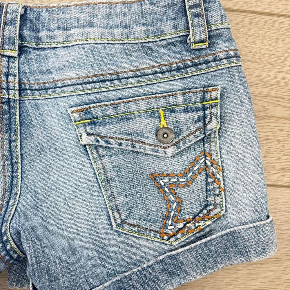 Vintage Y2K Star Pocket Denim Booty Shorts - Picture 6 of 6